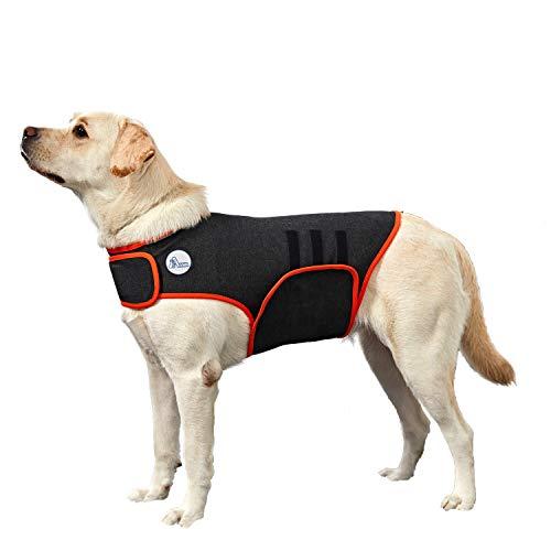 ANWA Dog Thunder Shirt, Dog Anxiety Vest Jackets Grey Large | Stuff For ...
